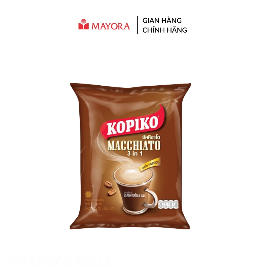 Cà Phê Sữa Hòa Tan Kopiko Macchiato 480g