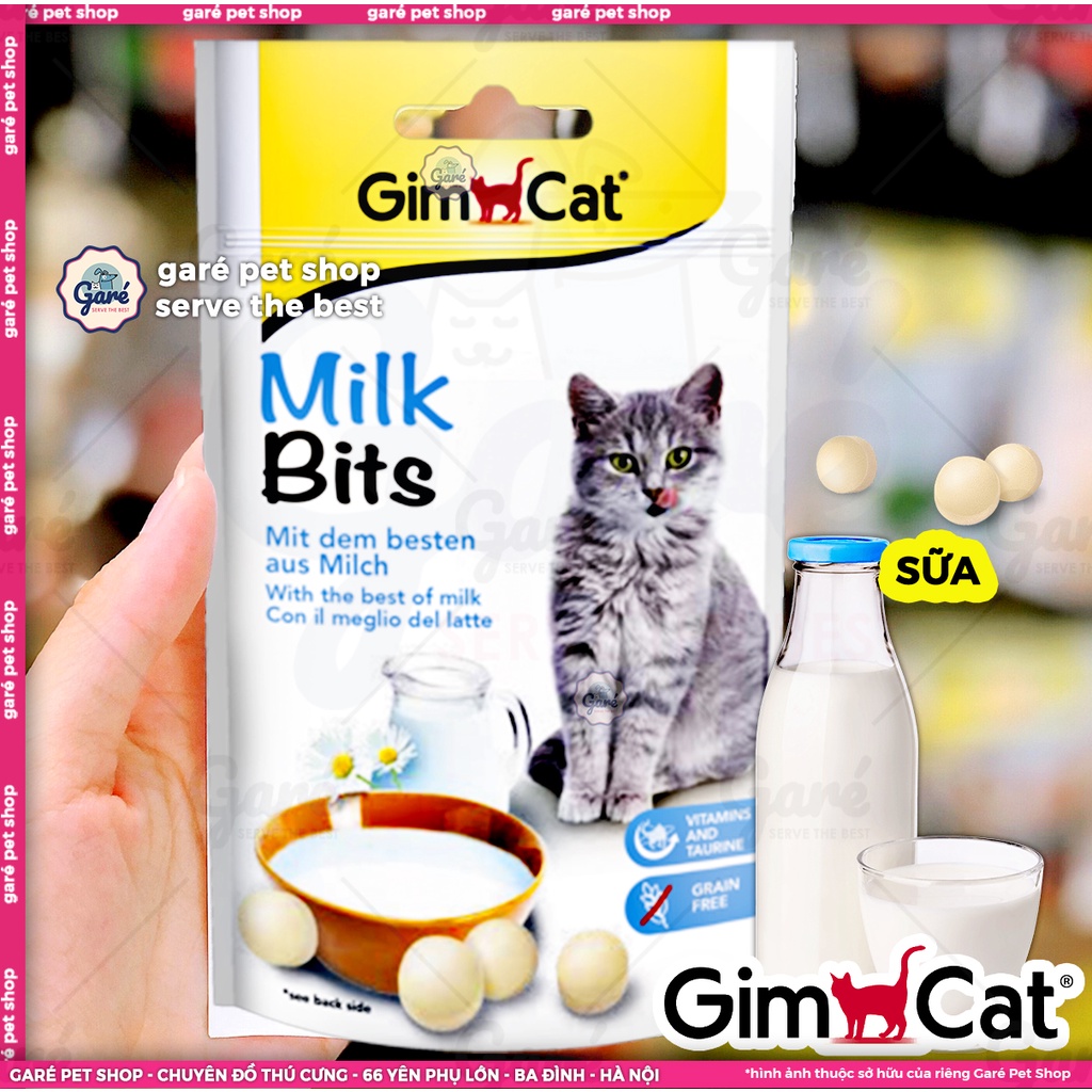 Bánh thưởng Tabs Gimcat tăng cường miến dịch, chức năng tim, tốt cho mắt và hệ cơ xương dành cho Mèo