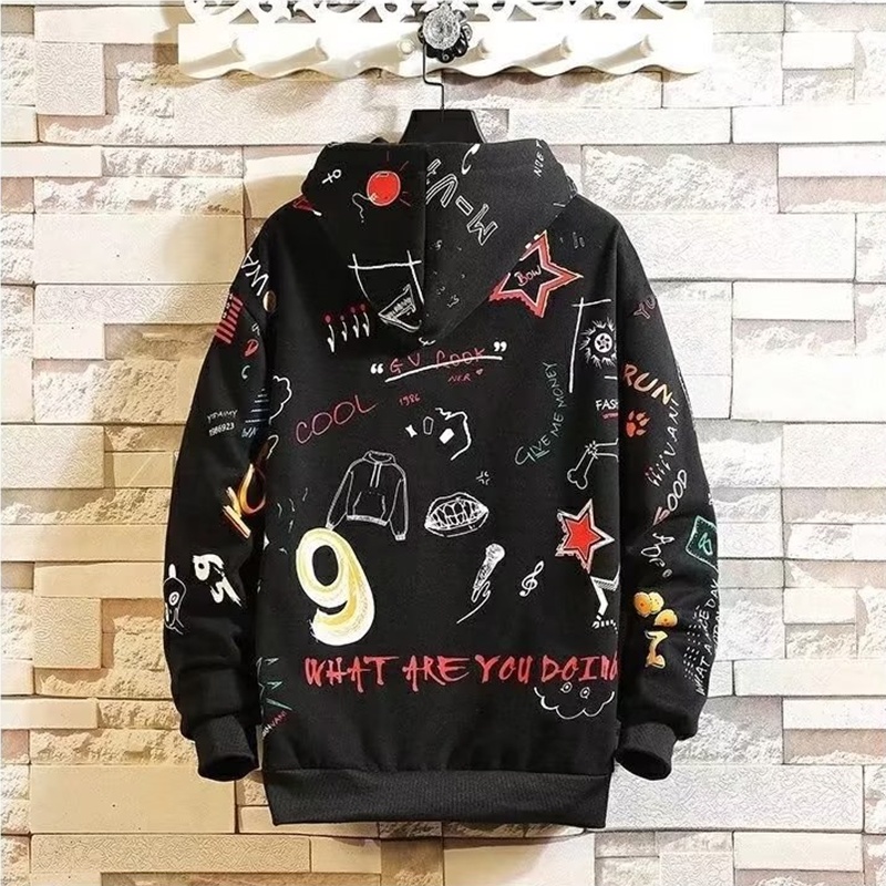 Áo Hoodie Phong Cách Hàn Quốc Thời Trang Thu Đông Dành Cho Nam