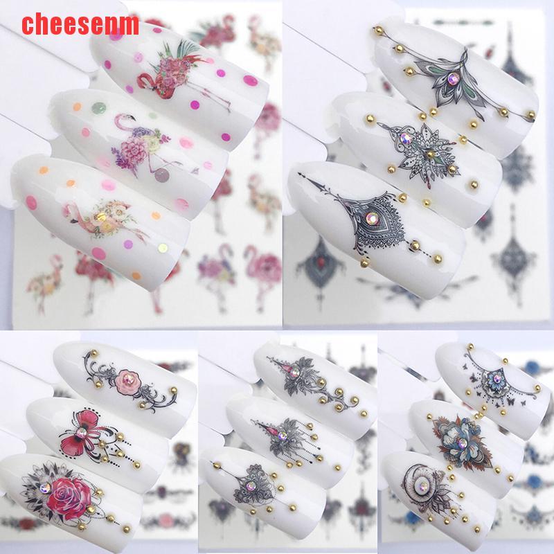 2 Miếng Dán Trang Trí Móng Tay