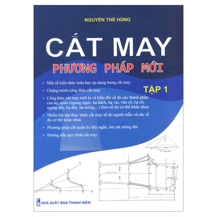 Sách Cắt May Phương Pháp Mới - Tập 1