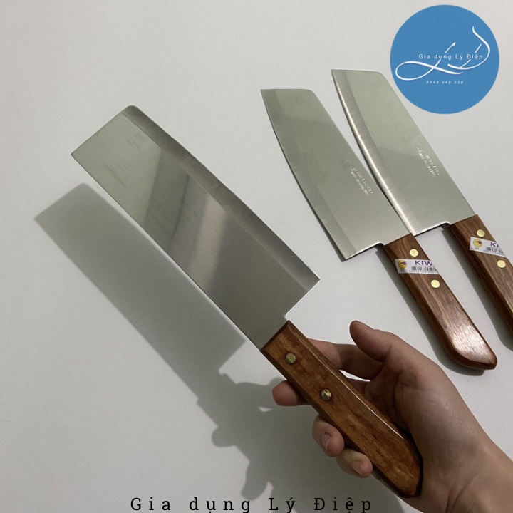 Dao Thái Lan KiWi Cán Gỗ Loại 1 - Dao Nhà Bếp Trung 22