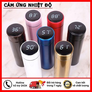 Bình Giữ Nhiệt💥Free Ship💥Nắp Cảm Ứng Nhiệt Độ Inox 304 Cao cấp