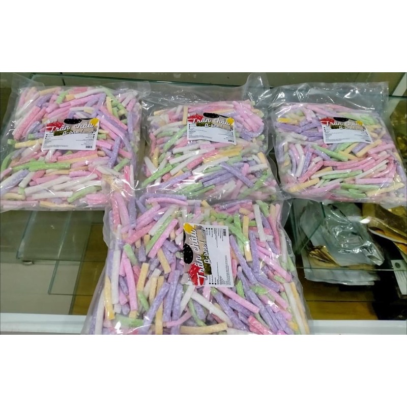 Trân châu sợi dừa ngũ sắc