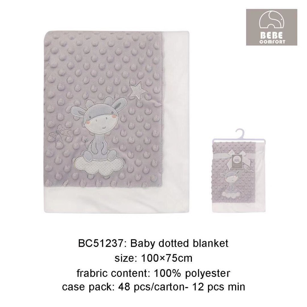 Chăn lông siêu mềm Bebe Comfort cho bé 75*100 cm