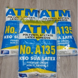 1Kg Keo sữa ATM/keo làm slime/keo dán tường/white glue