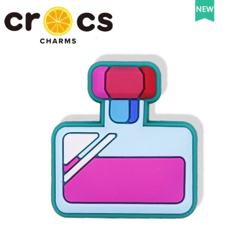 Crocs jibbitz charms Hoa Văn Giày Thời Trang Phong Cách Mới Có Khóa Cài Trang Trí Trên Cùng DIY