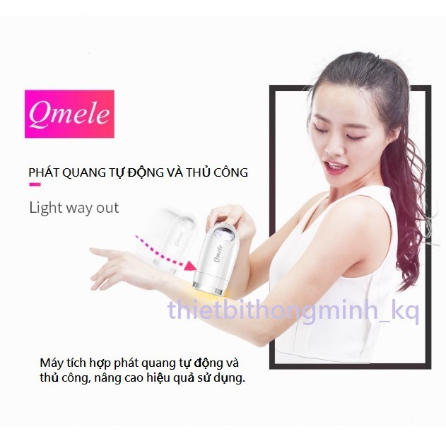 MÁY TRIỆT LÔNG CẦM TAY QMELE MÀN HÌNH LCD [www.thietbikq.com]