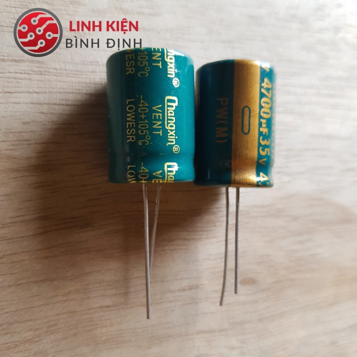Bộ 2 tụ 4700uF 35V 16x25mm