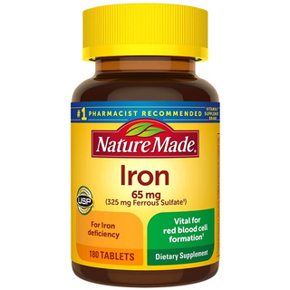 Viên uống sắt Iron nature Made của Mỹ 365 viên