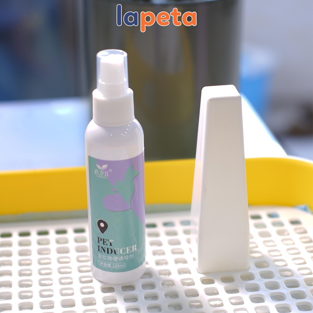Xịt vệ sinh cho chó đi đúng chỗ theo hướng dẫn Pet Inducer 120ml