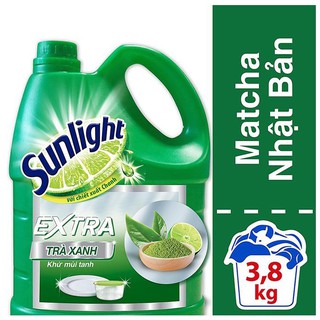 Nước Rửa Chén Khử Mùi Tanh Sunlight Matcha Trà Nhật Mới