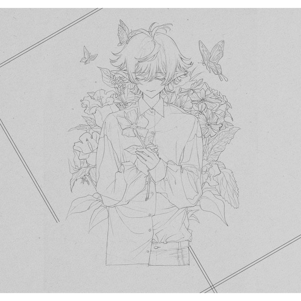 Line art a4 300gsm Philiko và Quang Tử xưởng Angel