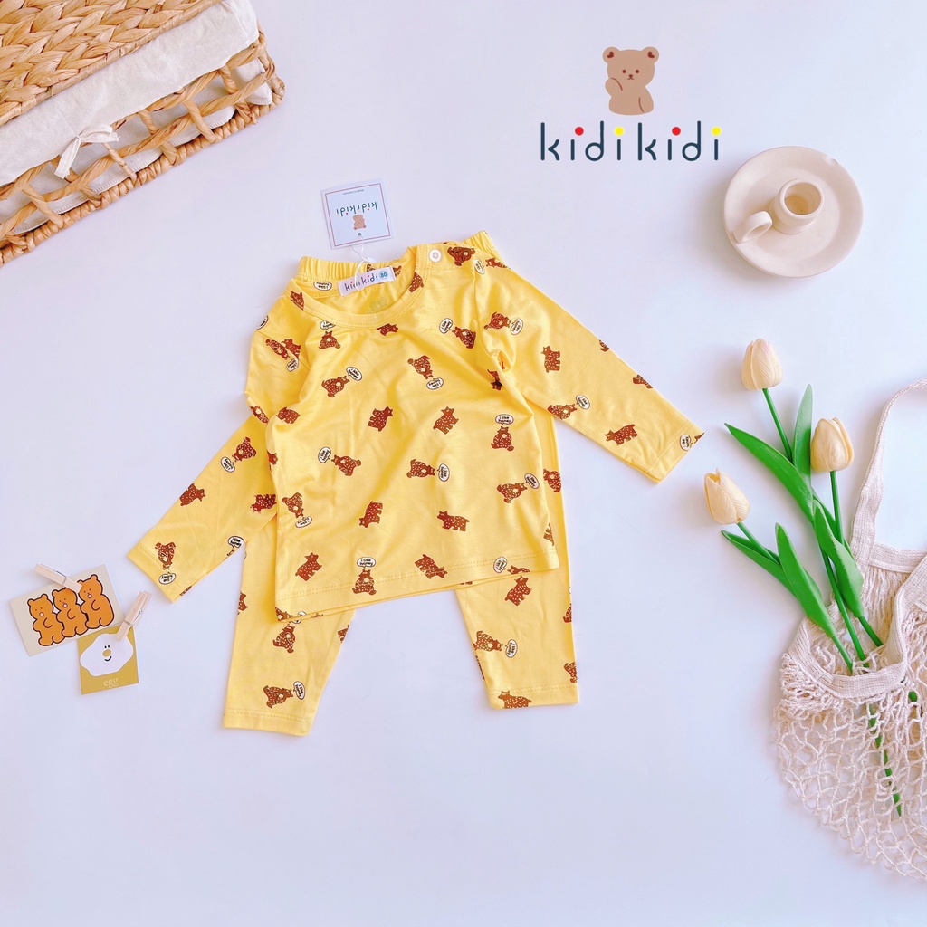 [Bé 7-30kg] Bộ Dài tay SIZE ĐẠI Minky Mom Thun Lạnh mềm mịn mát in hình cho bé trai, bé gái từ 7-30kg [ HÀNG CHUẨN ]