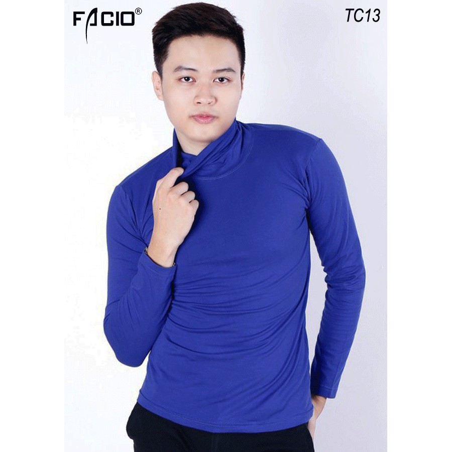 Áo thun cổ lọ nam Facioshop TC13,TD13,TF13,TG13,TP13,TW13
