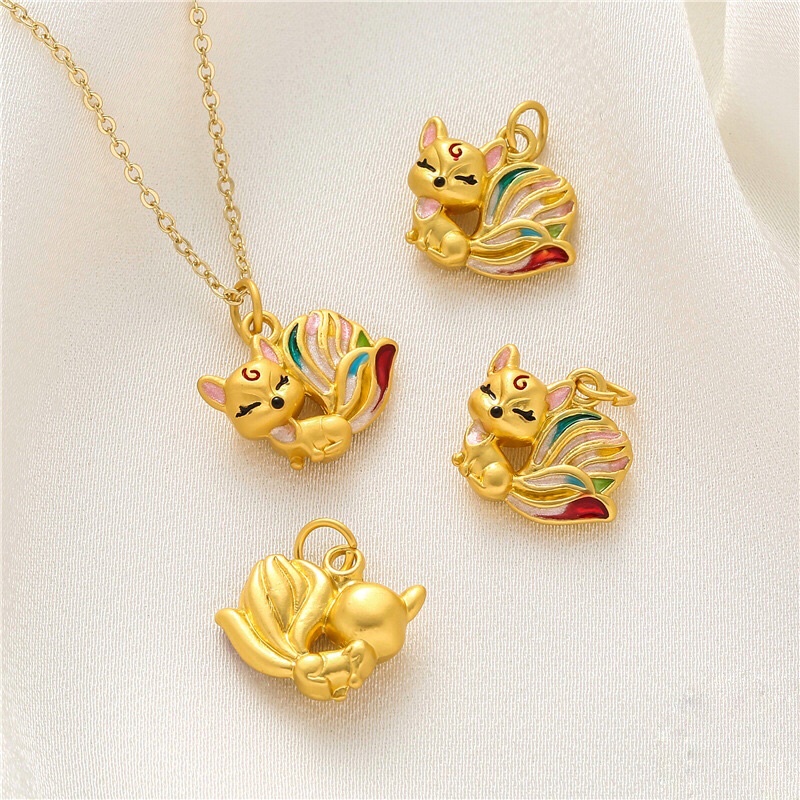 Charm treo hồ ly - KL010