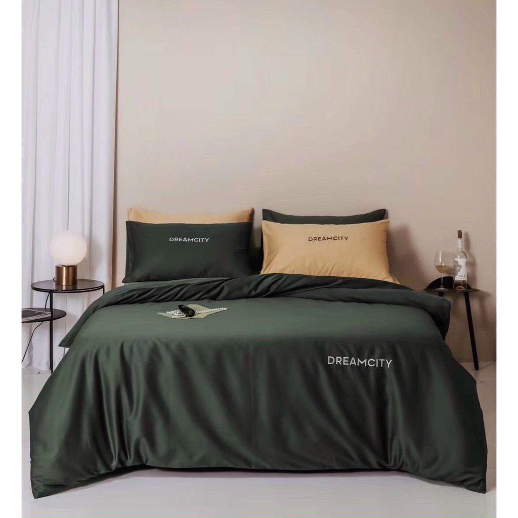 Bộ chăn ga gối lụa Emmibedding store