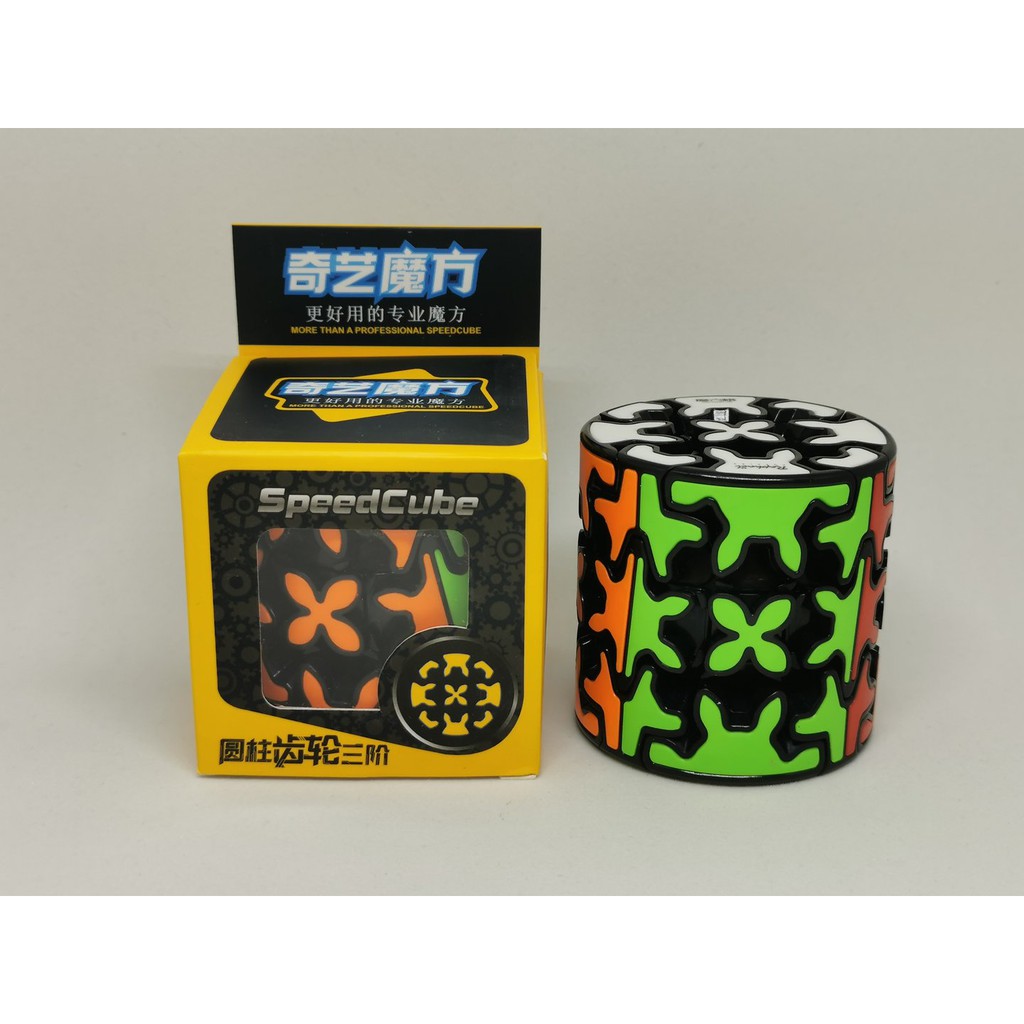 Đồ chơi Rubik Qiyi 3x3 Gear Cylinder - Rubik giáo dục giúp nâng cao Trí Não