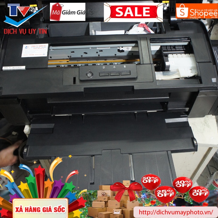 Máy in phun màu cũ A3 Epson L1800 hàng bền đẹp có bao test có bảo hành Kholinhkienmayin