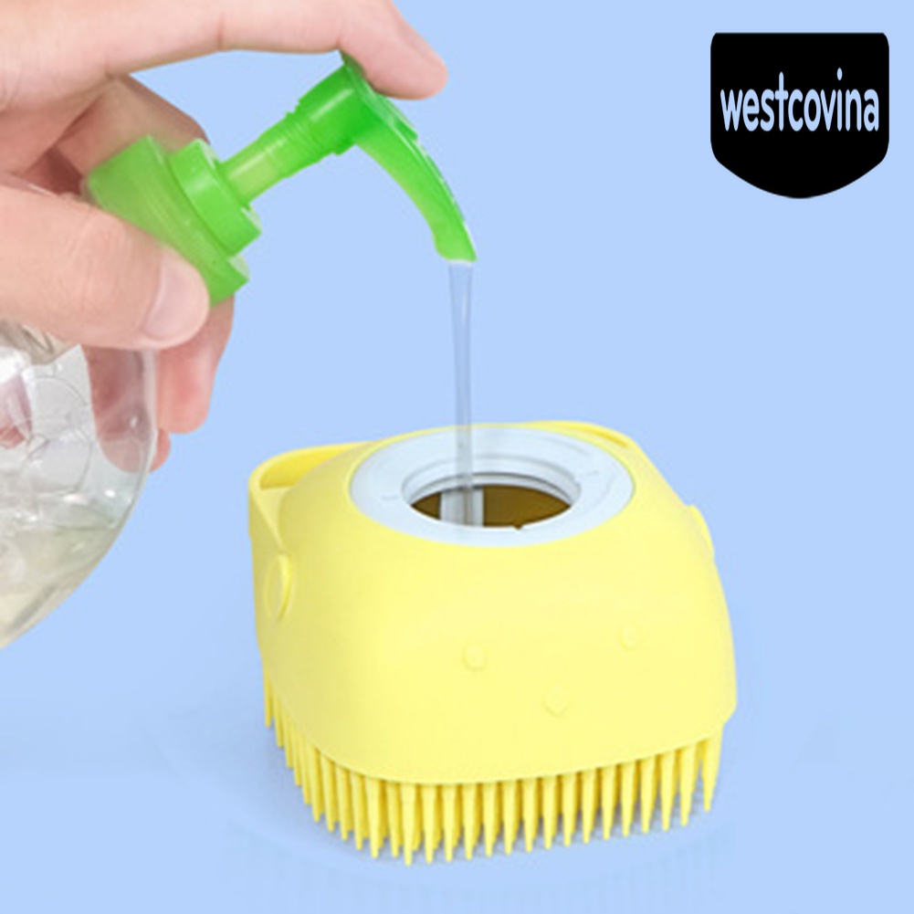 [Hot]☀ Bình Đựng Gel Tắm Mát Xa Bằng Silicone Dành Cho Người Lớn