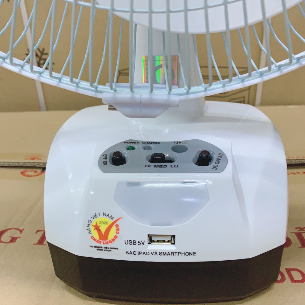 QUẠT TÍCH ĐIỆN HONJIANDA FL-301 TÍCH ĐIỆN TỐI ĐA 10 GIỜ CHẠY | BigBuy360 - bigbuy360.vn