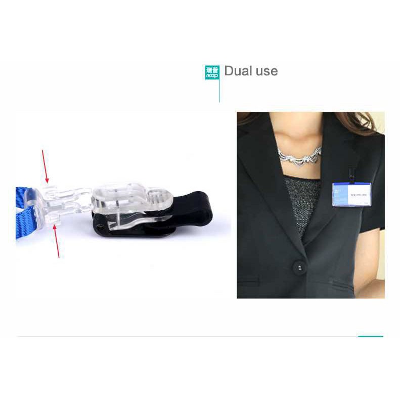 Dây Đeo Thẻ id / ic pass 7635 Bằng polyester Tiện Dụng