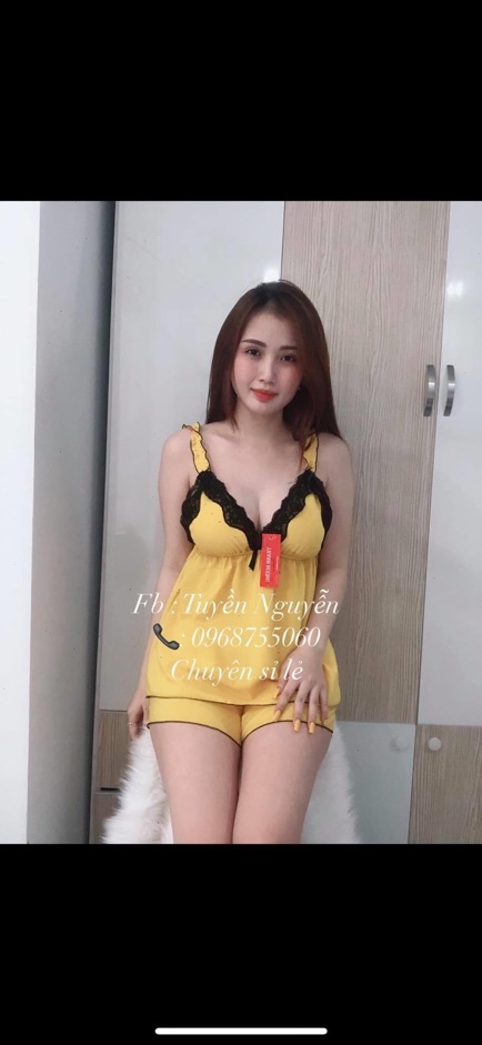 [SALE 30%] Đồ ngủ sexy voan mỏng dây cánh tiên có mút | BigBuy360 - bigbuy360.vn