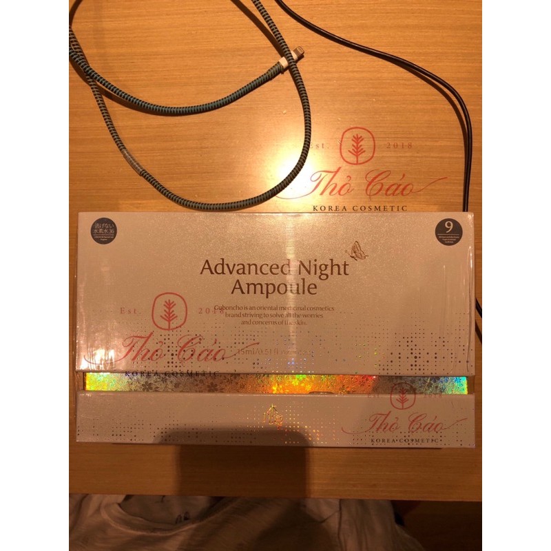 BỘ GUBONCHO ADVANCED NIGHT AMPOULE