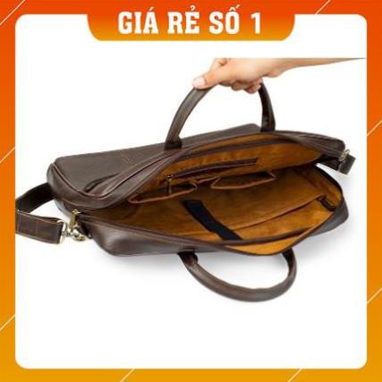 Túi xách công sở  - Cặp laptop cao cấp - Dala 5 khóa đồng, chống sốc 2 lớp - Bảo hành 18 tháng | BigBuy360 - bigbuy360.vn