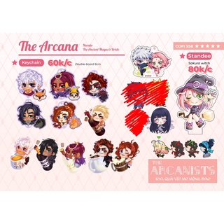 Móc khóa Naruto và The Arcana