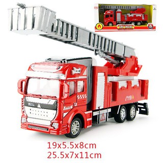 Xe cứu hỏa có thang mô hình đồ chơi trẻ em tỉ lệ 1:48