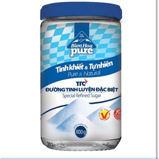 Đường tinh luyện đặc biệt biên hòa hũ 800g