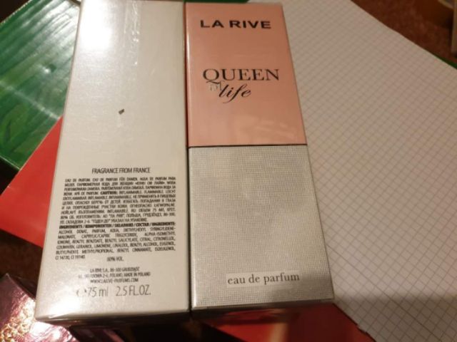 Nước hoa nữ La Rive Queen Life hàng xách tay Đức