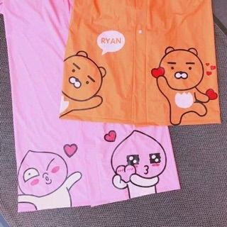 Áo mưa gấu cute (còn cam)