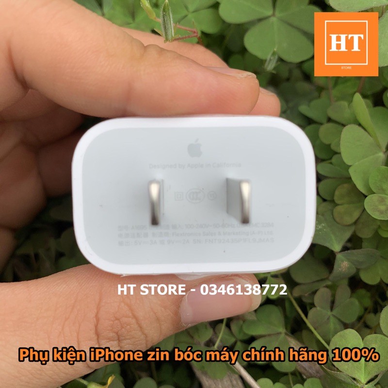 Bộ Sạc Nhanh PD 18w Bóc Máy IPhone 11Pro Max - Siêu Chất Chuẩn Chính Hãng