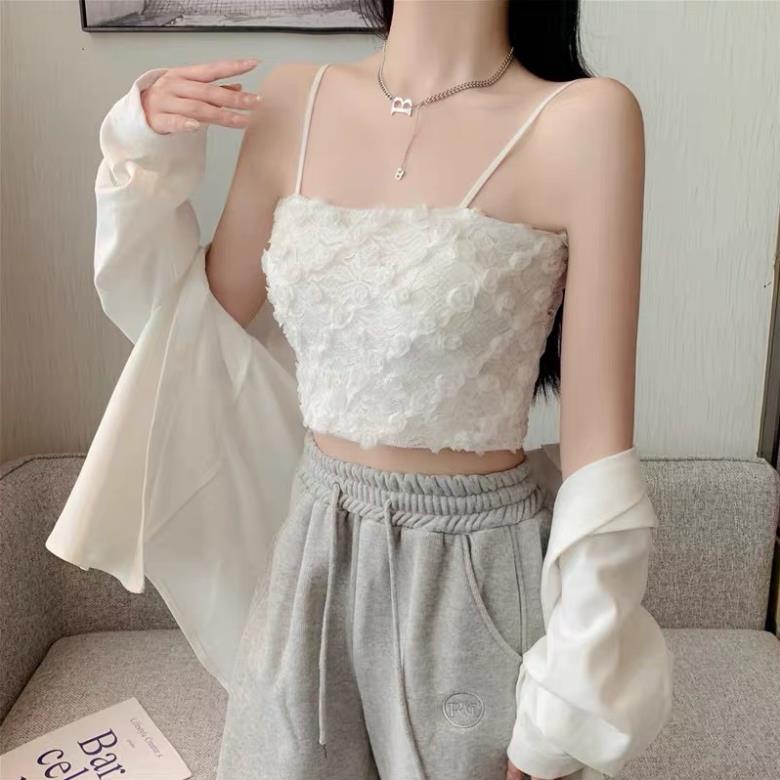 ❤️ Áo Bra Nữ Myna 2 Dây Hoa Hồng Nổi Có Đệm Ngực Trend Mới 586 ❤️