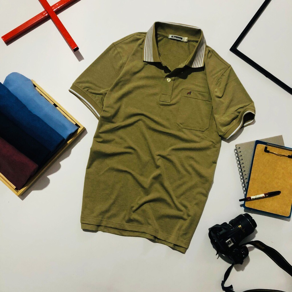 ÁO THUN NAM CAO CẤP CHỮ AE CÓ TÚI | BigBuy360 - bigbuy360.vn