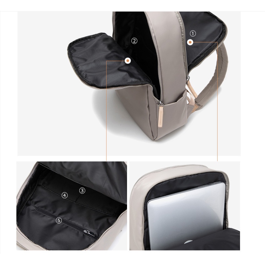 Balo laptop nữ thời trang cao cấp phong cách mới 14&quot;