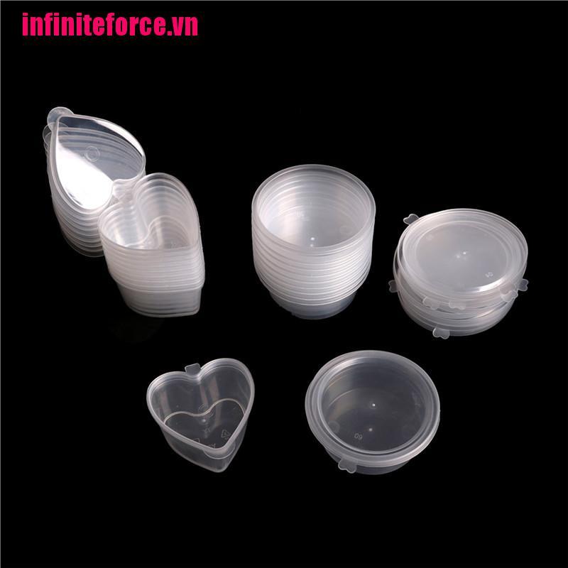 Set 10 Hộp Nhựa Trong Suốt Đựng Đồ Tiện Dụng