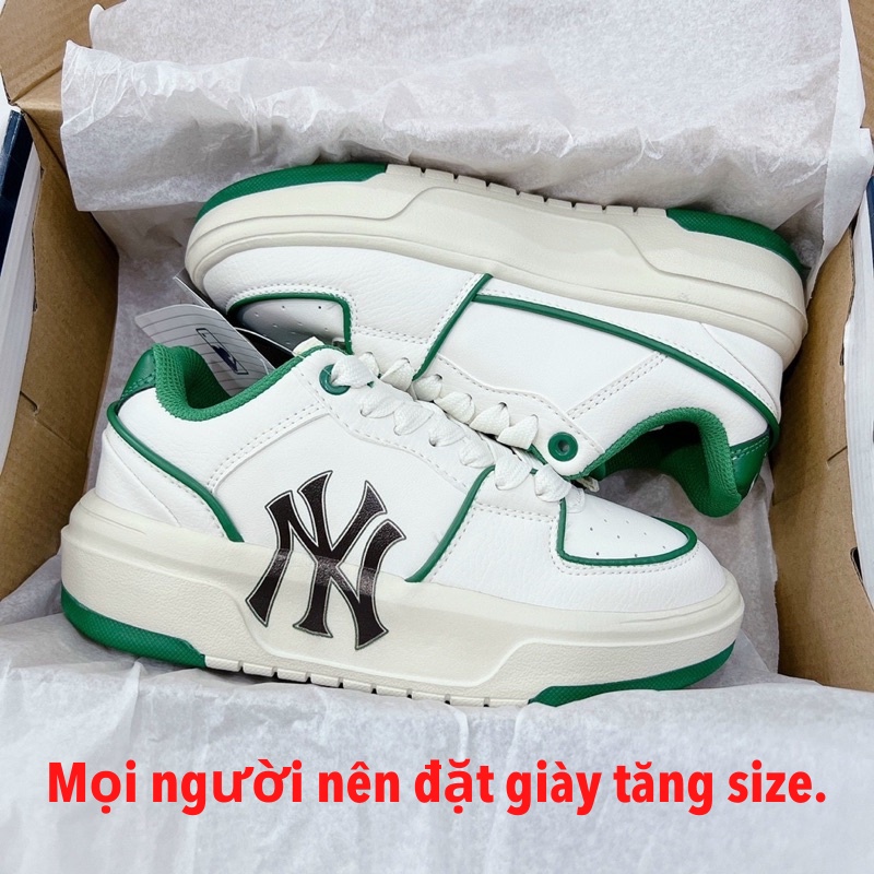 Giày MLB Chunky Liner_Giày thể thao MLB Chunky NY Xanh, LA Hàng Chuẩn Full Box