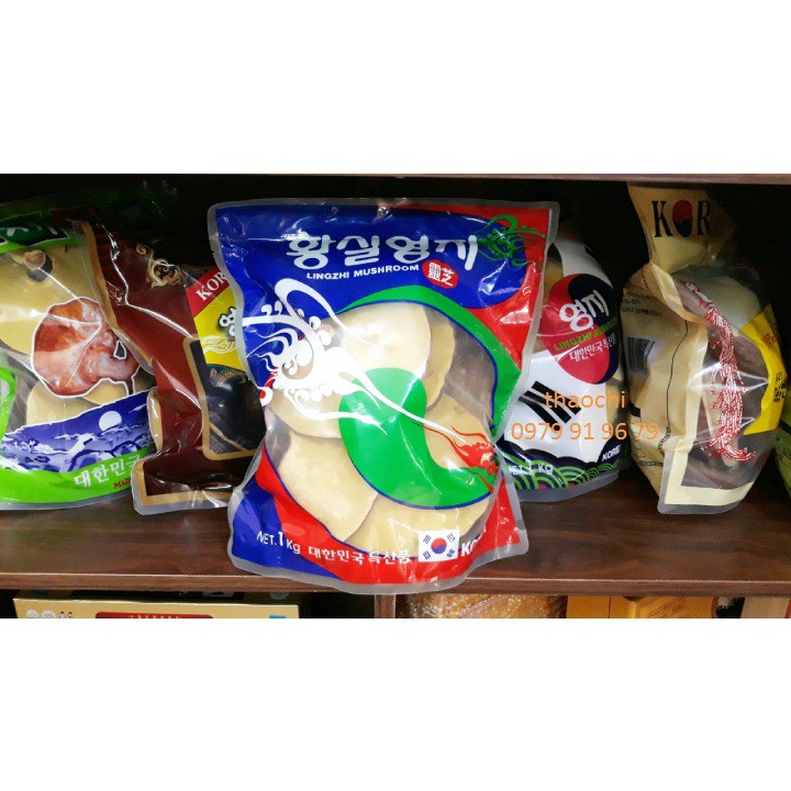 [ Trợ giá ] Nấm Linh Chi Cao Cấp Hàn Quốc, Túi 1kg