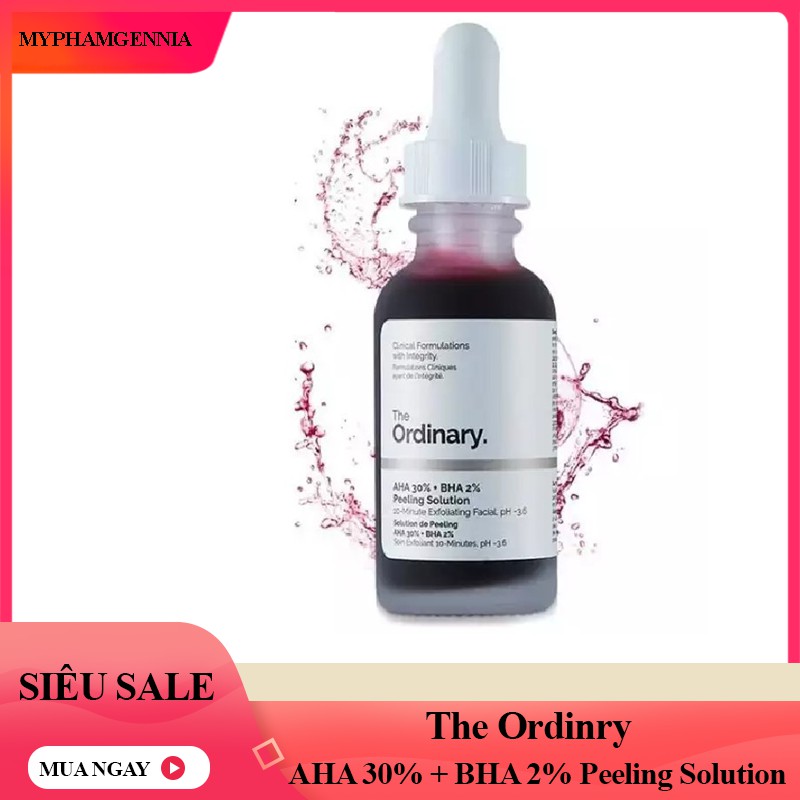 Serum The Ordinary AHA 30% + BHA 2% Peeling Solution 30ml