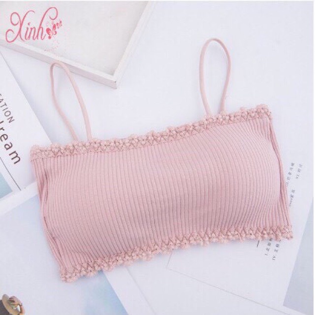 áo bra ngang ren hoa 8832