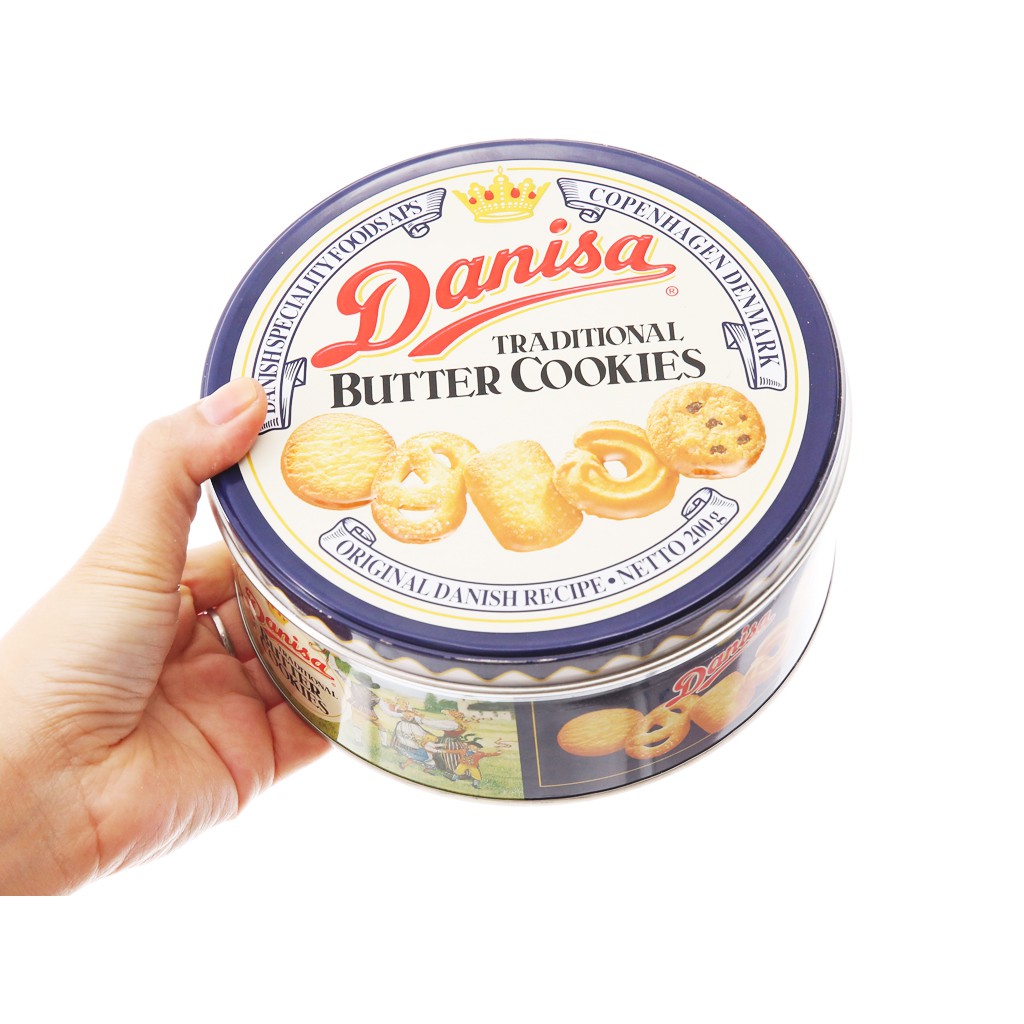 Bánh quy bơ Danisa Size nhỏ Hộp 200g