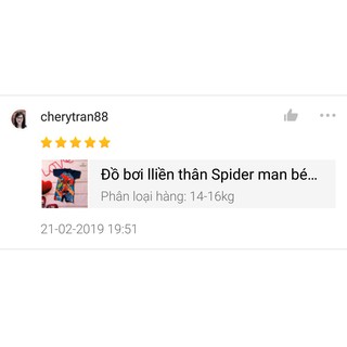 Đồ bơi liền thân Spider man cho bé trai