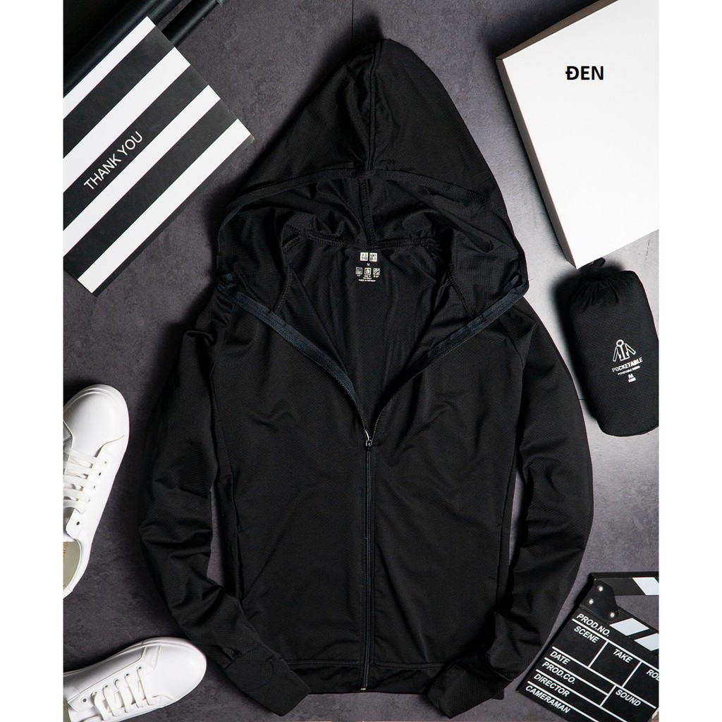 Áo khoác chống nắng nam khóa kéo cao che mặt, áo chống nắng thể thao nam vải kim thoáng mát - ảnh thật ở cuối | BigBuy360 - bigbuy360.vn