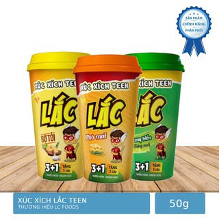 Hôp 4 Cây Xúc Xích Lắc LC Foods 53g