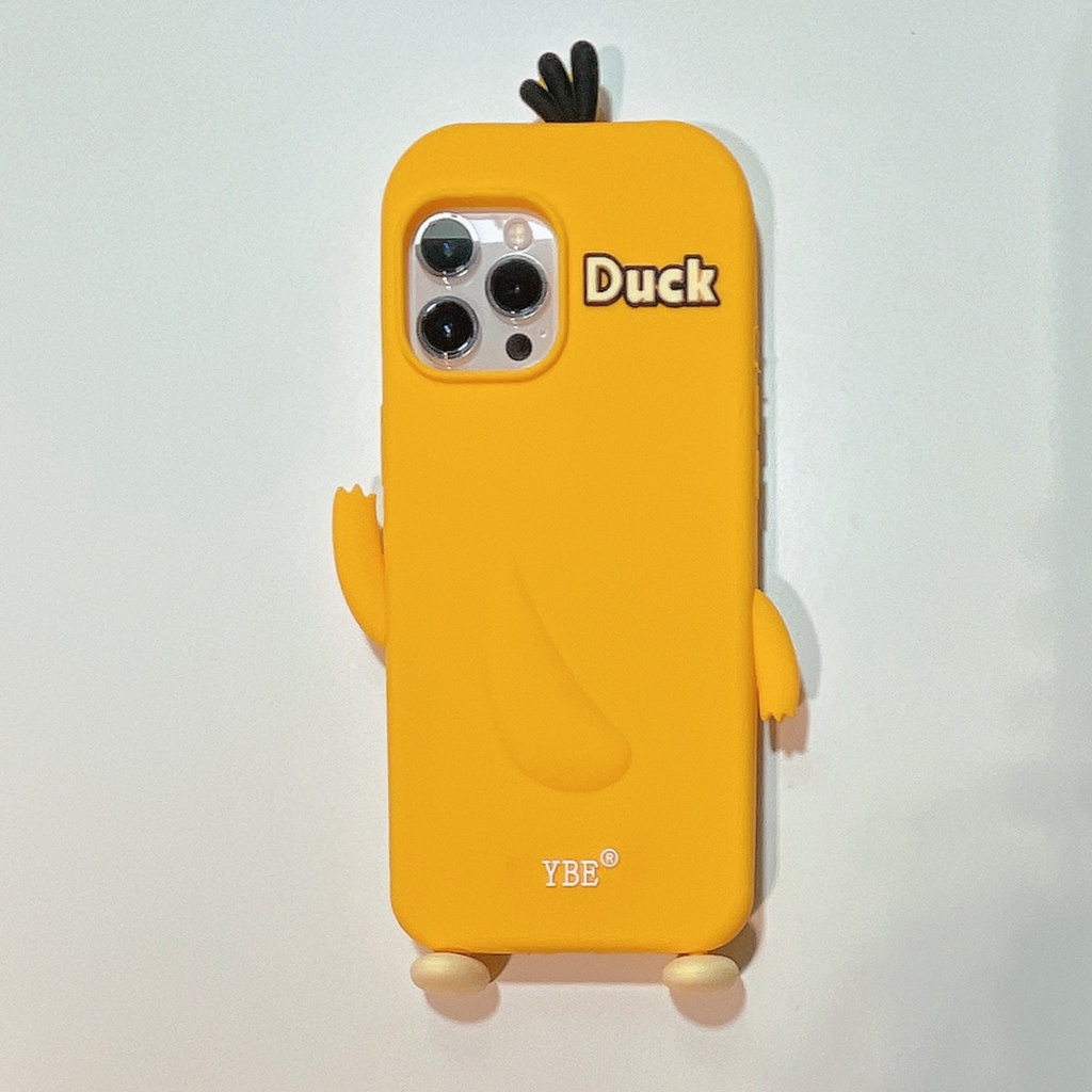 Ốp Điện Thoại Silicon Mềm Hình Psyduck 3D Cho Iphone 14 pro max 14 plus 13 pro max 12 pro max 11 pro max xs max xr x 7 8 6 6s plus