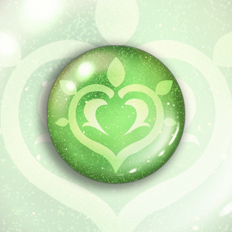 Ghim Cài Áo Hình Game Genshin Impact 7 Element Eye of God