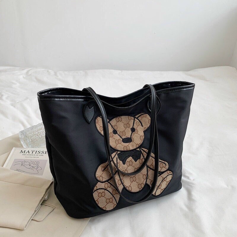 Túi Tote Đeo Vai, Túi Công Sở Nữ Hình Gấu